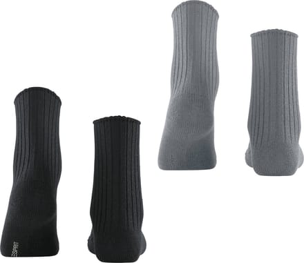 Esprit 2-PACK Cosy Rib Sokken Dames 17429 0030 sortiment 35-38