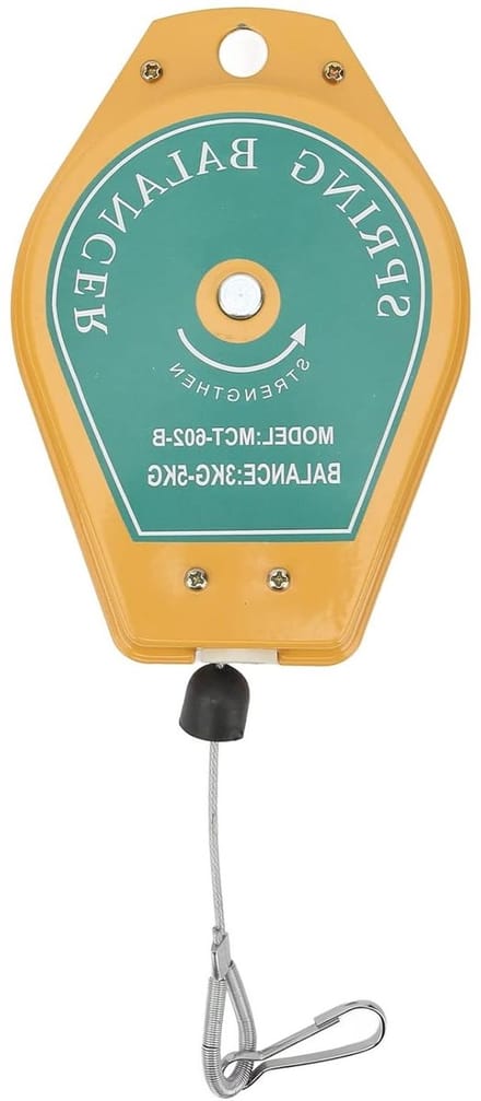 Hangende veerbalancer voor 3-5 kg - Retractable tools voor assemblagelijnen en werkplaatsen