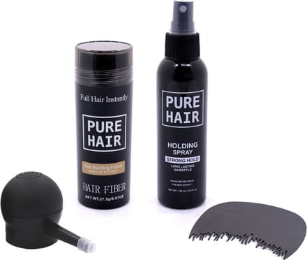 Pure Hair Premium Haarvezels Set Medium Blond