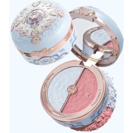 Flower Knows - Butterfly Cloud Collar Highlighting & Blush Duo Powder - 02 #02 Seaborne Moon - 6g