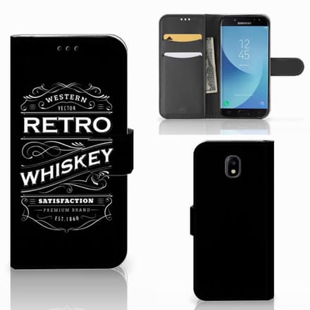 voor Samsung Galaxy A30 Book Cover Whiskey