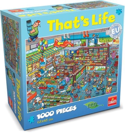 Goliath That's Life Puzzel - Supermarkt - Puzzel 1000 stukjes