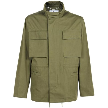 Off-White Arrow Field katoenen jas