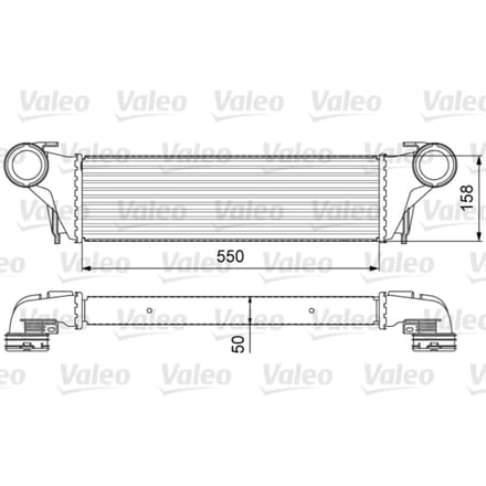 Intercooler VALEO 818618