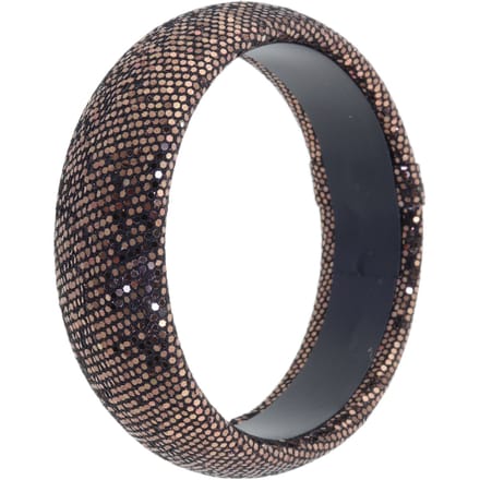 Behave – Armband – Donkerbruin – Glitter Bangle – Nikkelvrij – Elegant