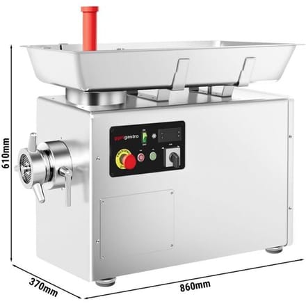GGM Gastro Elektrischer Fleischwolf - Größe 32 - 500kg/h - 2,2 kW - mit Kühlung