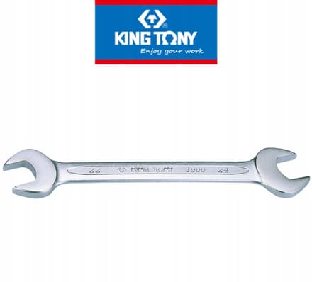 King Tony platte sleutel 10x12 mm - Hoogwaardig chroom-vanadiumstaal