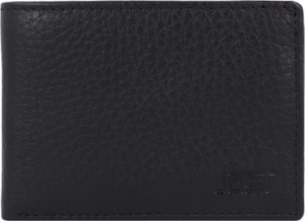 Jost Stockholm Portemonnee Leer 10.5 cm - Jongens - Horizontaal - schwarz