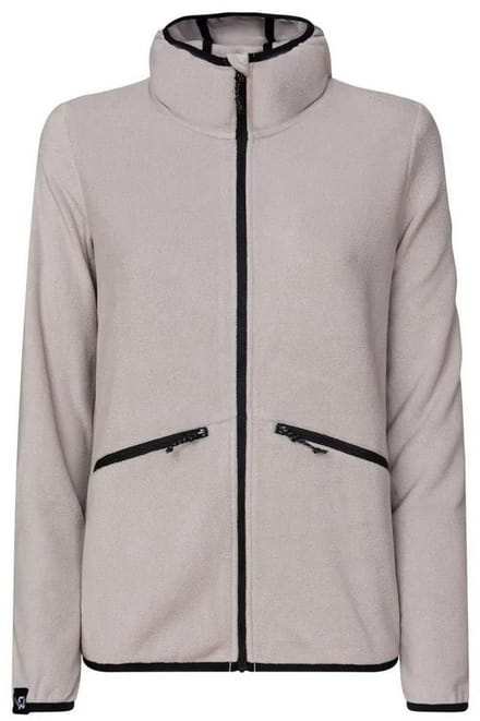 Rock Experience Sandy Ledge Mock Neck Fleece Met Volledige Rits Grijs XL Vrouw