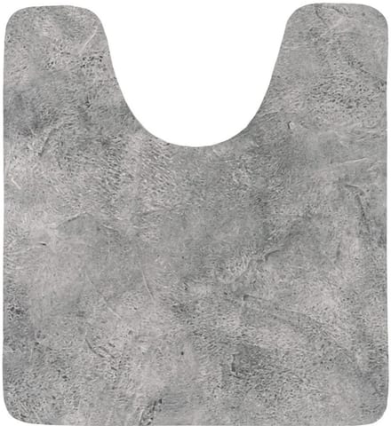Tendance Toiletmat/wc mat Calm Concrete - antislip - 45 x 50 cm - badkamer