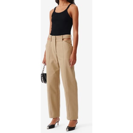 IRO Paris Lamarc Trouser Camel Größe: 36 | Stoffhosen Outlet | Damen | Braun