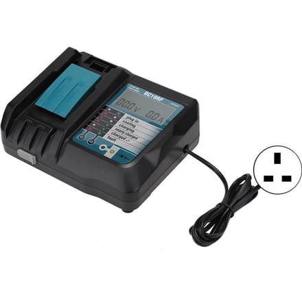 Lithium-Ion Batterijlader voor Makita 14.4 V 18V Ingebouwd LCD-scherm EU Plug