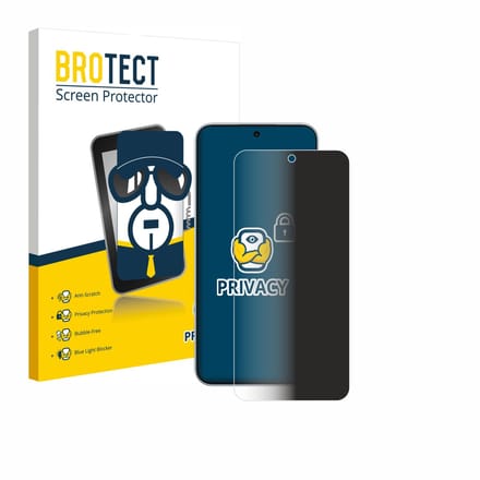 BROTECT - privacy screenprotector voor Oppo F31 - Folie Beschermfolie Blauwlichtfilter