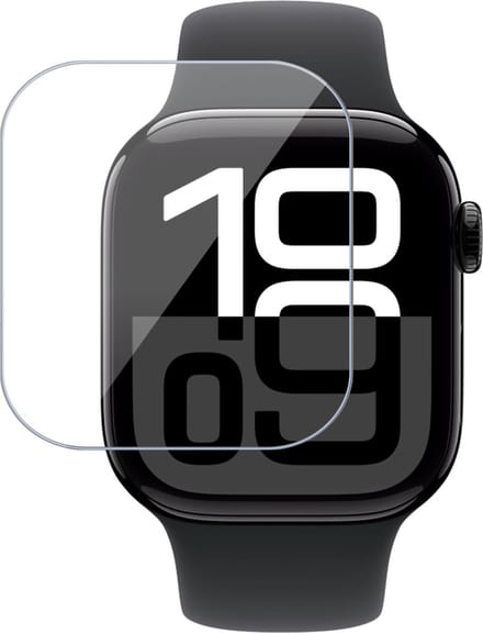 Screenprotector geschikt voor Apple Watch Series 10 46mm - Folie Screen Protector Apple Watch Series 10 46mm