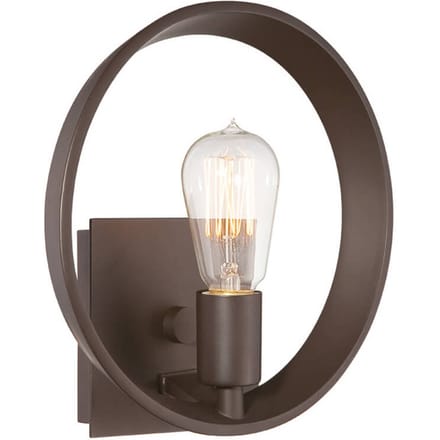 Quoizel LED Wandlamp Theater Row | 1X E27 Max 60W | Western Bronze