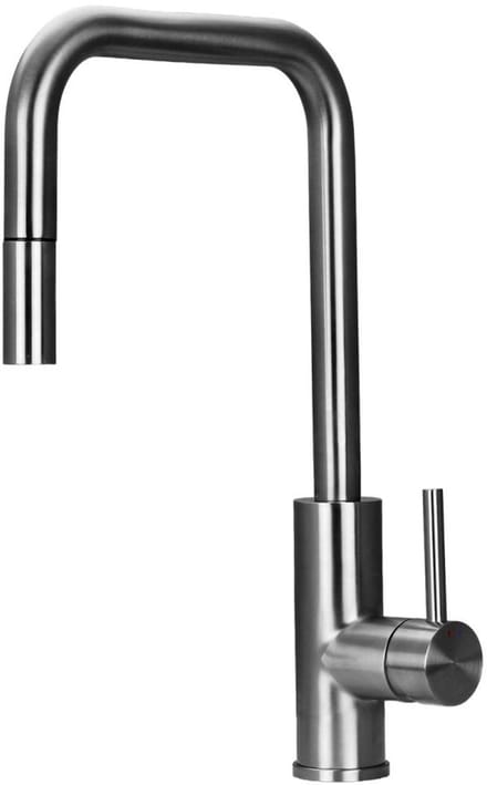 Keukenkraan RVS uittrekbare uitloop PLXSQUA-02 Pure.Sink