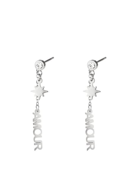 Earrings - oorbellen - amour - cadeau voor haar -Yehwang