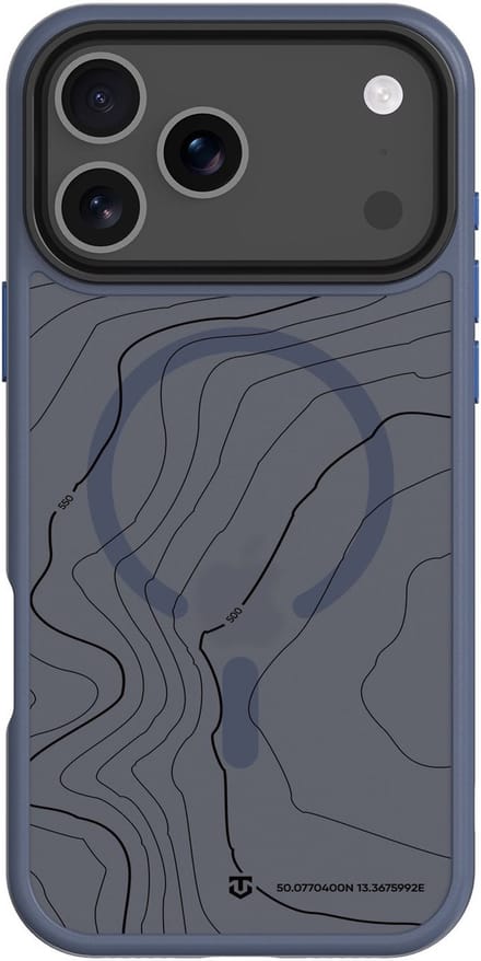 Tactical iPhone 17 Pro Max MagForce Hyperstealth Sika Cover – Hoesje met Losse Klikbare Knoppen – Deep Blue