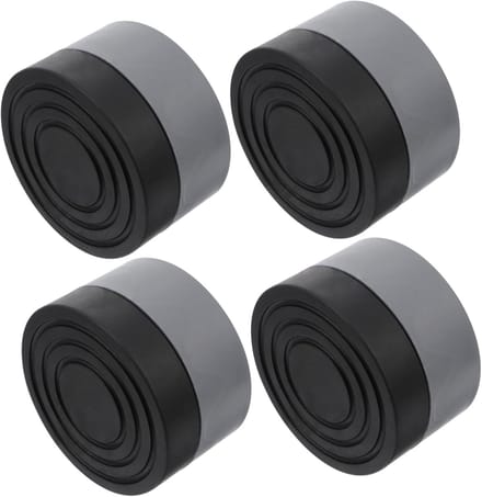 Wasmachine Verhoging - Antislippads - Stabilisatie Apparaten - Absorbeert Trillingen - 4 Cm Hoog - Grijs