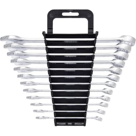 KS Tools 517.0052 5170052 Ring-steeksleutelset 12-delig Sleutelbreedte (metrisch) 19 mm