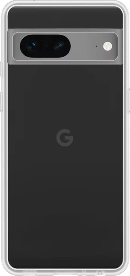 Hoes - Geschikt voor Google Pixel 7A - Sterk & Shockproof - Hoesje Cover - Siliconen Case - Transparant