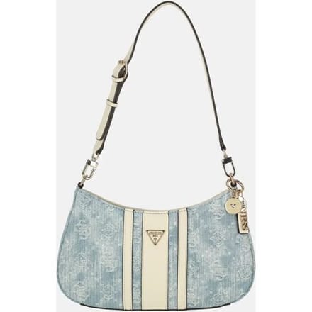 Guess Noelle II Top Zip - Schoudertas 29.5 cm (denim logo)