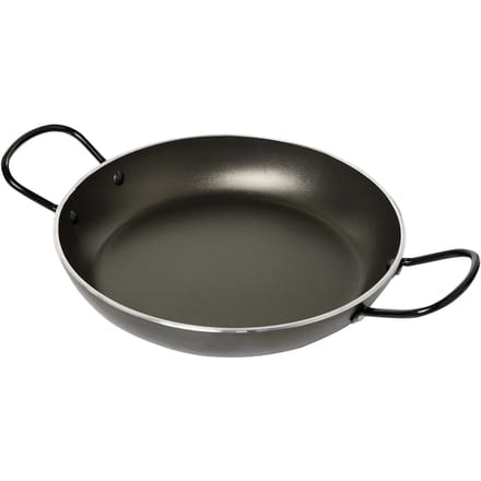 Ronde robuuste aluminium koekenpan met antiaanbaklaag Lacor Magma 28 cm
