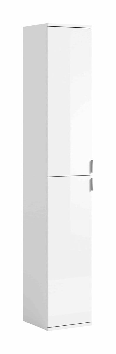 Projectxhoge kast wit hoogglans - 34x30x193cm