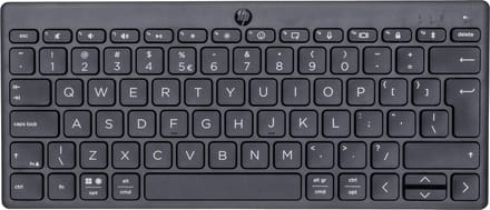 HP 350 Compact - Draadloos Toetsenbord - Bluetooth - Qwerty - ISO - Zwart