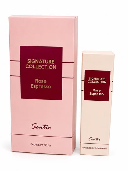 Sentio Rose Espresso Unisex Eau de Parfum 100ml +15ml