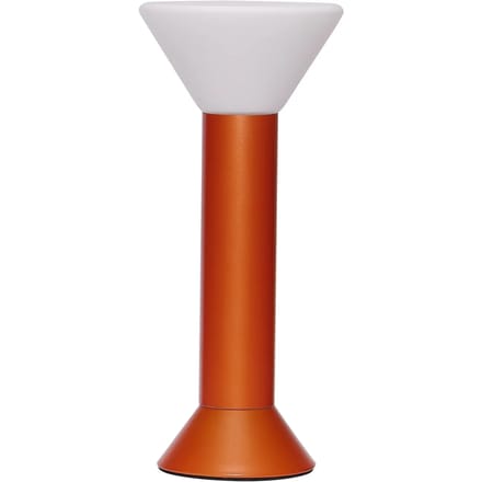 Hübsch Flash Draagbare Lamp Metallic Oranje