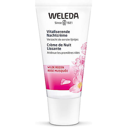 Weleda Rosa Mosqueta Vitaliserende Nachtcreme eerste lijntjes