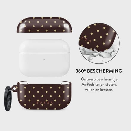 Burga Hardcase voor de Apple AirPods Pro 2 - Sorry Busy