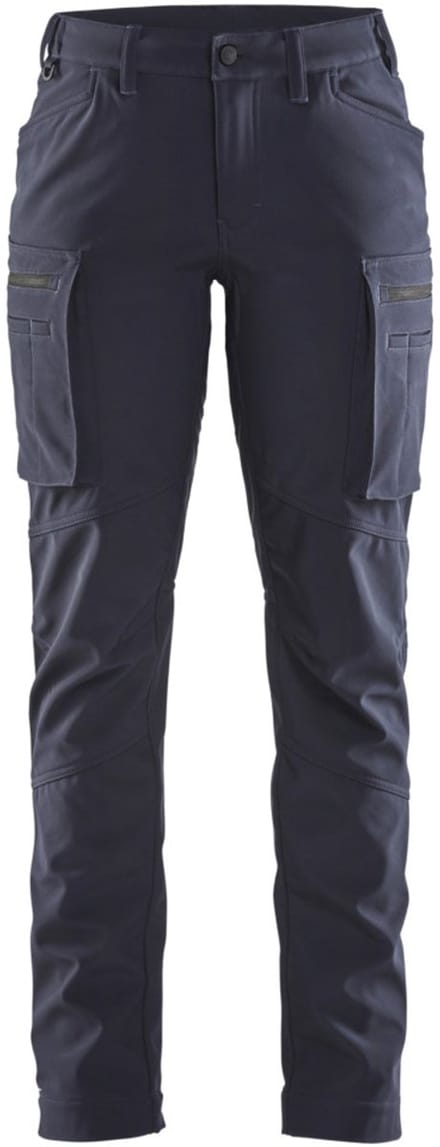 Blaklader 7177-2513 Dames softshell service winterwerkbroek - Donker marineblauw - D20