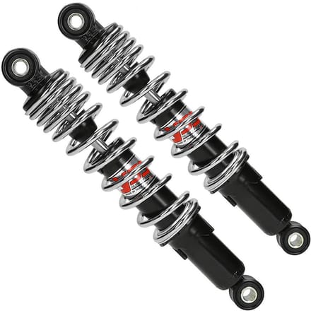 Schokbrekerset YSS High Performance Pro X Citta, Puch Maxi, Tomos 280mm zwart / chroom