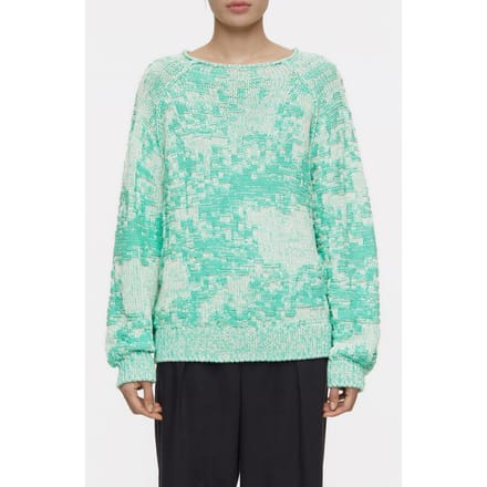 Closed Crew Neck Long Sleeve Knits Green Kick Taglia: S | Maglioni a maglia Outlet | Donna | Verde