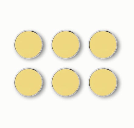 Mustard - The buttons - Magneten - Set van 6 - Butter