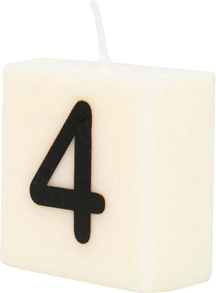 Letter Kaarsje - 4