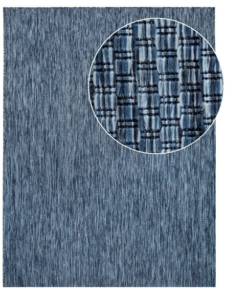 Binnen- en buitenkleed Venezia blauw 200x280 cm