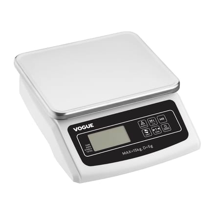 Vogue Elektrische Platformweegschaal 15kg