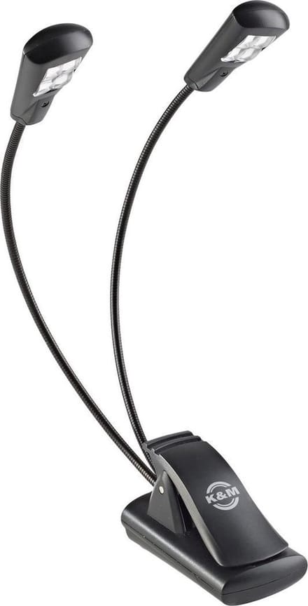 Konig & Meyer Lessenaar lamp 'Double 4 LED FlexLight' 12246