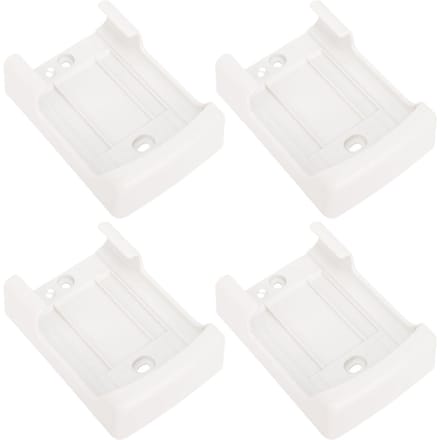 4 Pièces Support Mural pour Télécommande de Climatiseur Adapté pour ARC433A26 ARC433A24 ARC433A73 ARC433A55 Télécommande AC white