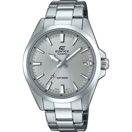 Casio Edifice Heren Zilveren Horloge EFV-100D-8AVUEF
