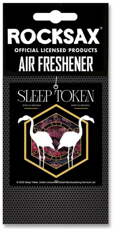 Rocksax Sleep Token - Even In Arcadia 3 Luchtverfrisser - Zwart
