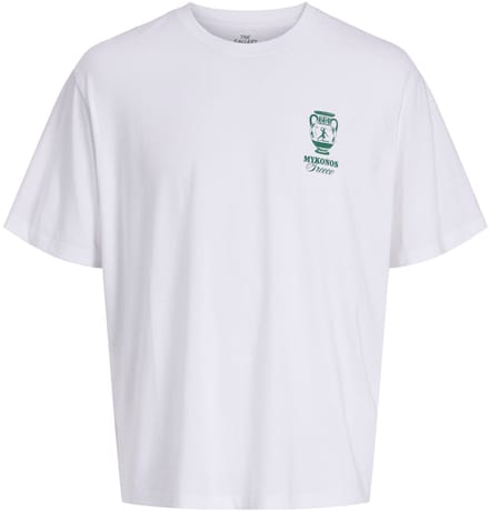 JACK&JONES - JORVACATION TEE SS CREW NECK TG - Heren - T-shirts