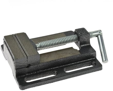 GEKO Boorklem - Gietijzer - 75mm - Sterke Grip - Precisie Bewerking