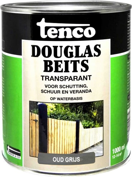Tenco Beits Douglas Transparant Oud-grijs 1l