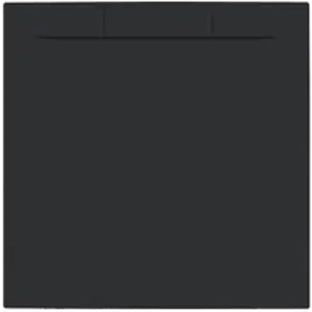 Allibert - Douchebak - Luna 90 X 90 Cm - Polybeton - Zwart