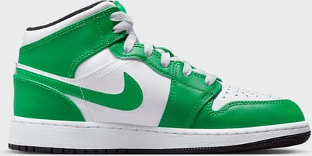 Air Jordan 1 Mid Lucky Green