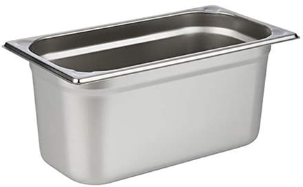 APS Gastronormbak - GN Bak - RVS - 5,7 Liter - Vaatwasserbestendig - Breukvast - Stapelbaar